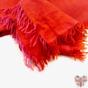 100% Cashmere Scarf Fringed Boarder - 82"
